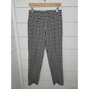 Thin Her size 8 black & white high rise slimming pants